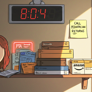 Does the alarm clock only show the wrong time? How can it be just Monday!!!